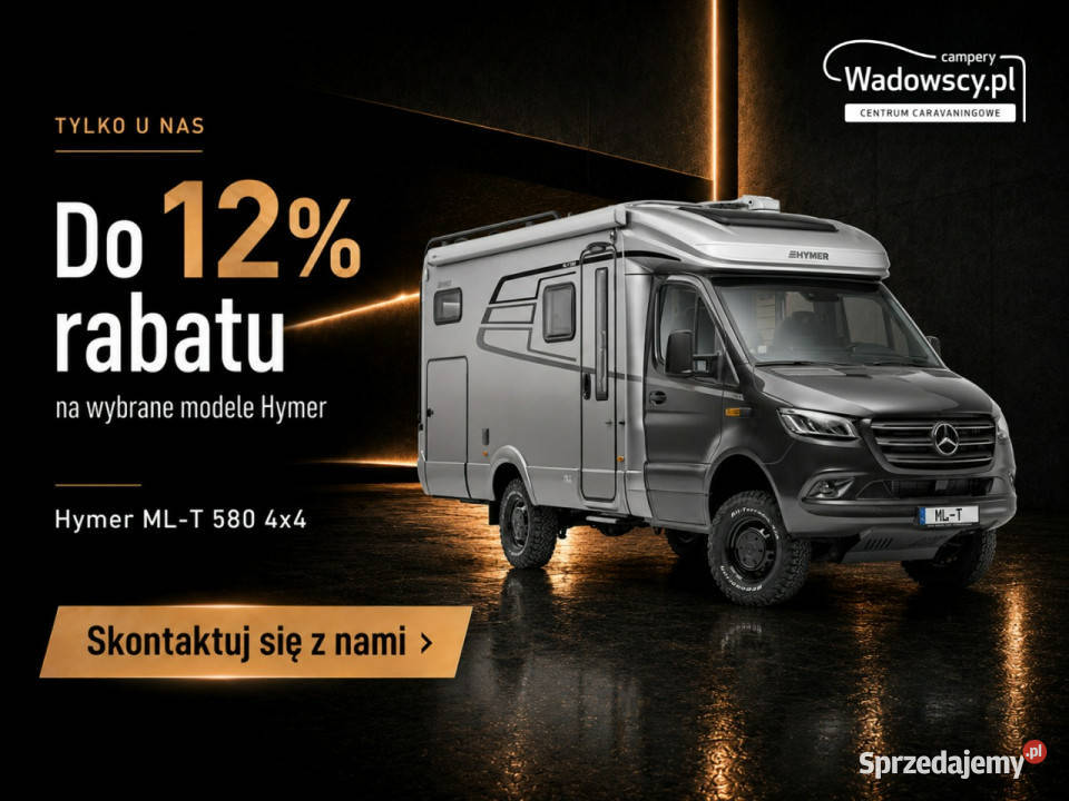 samochody kempingowe HymerEriba HymerEriba MLT pełny VAT