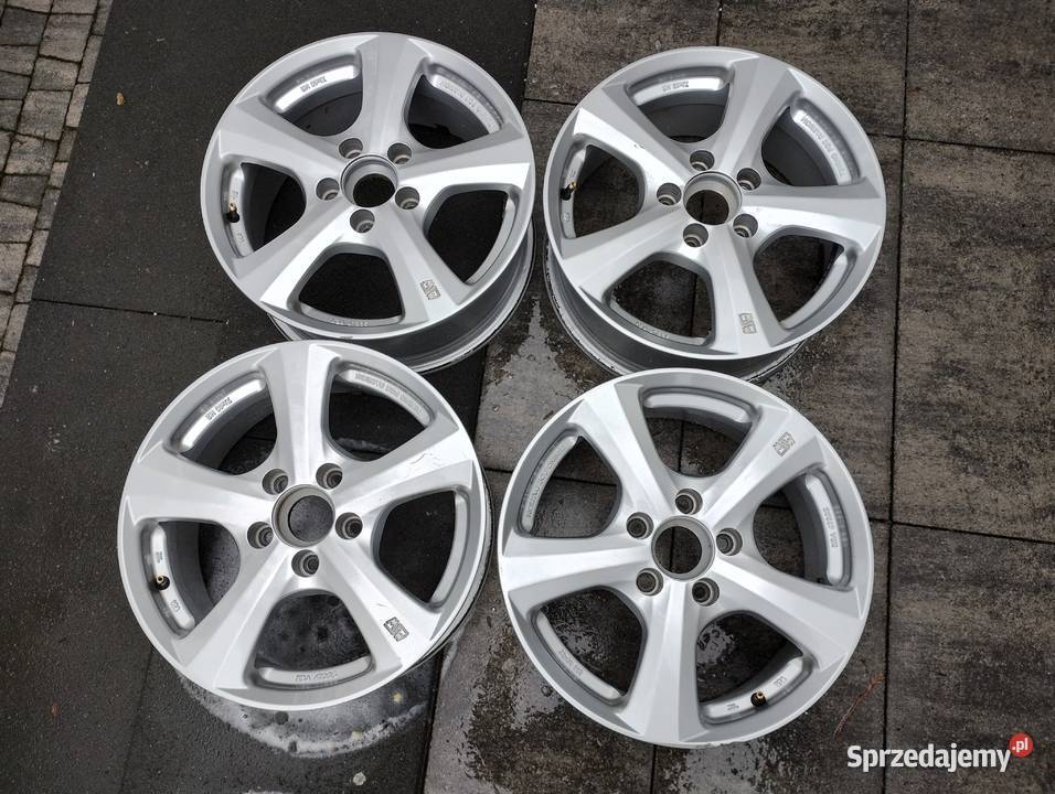 Alufelgi MSW super stan 4 7Jx16 Komplet kujawsko-pomorskie Toruń