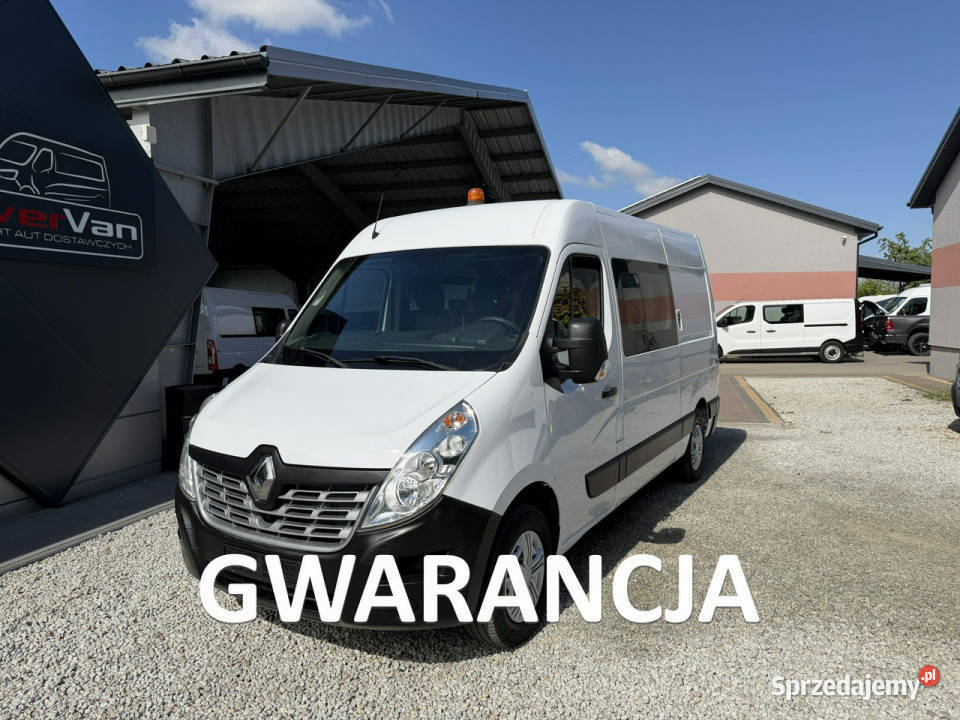 Renault Master L2H2 średniak 7 osobowy ESP Samochody dostawcze Warszawa