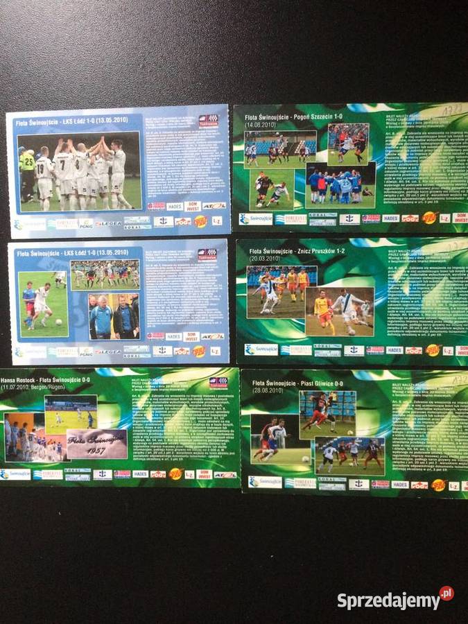 212 Bilety Na Mecze Drużyny Flota Świnoujście Szczecin