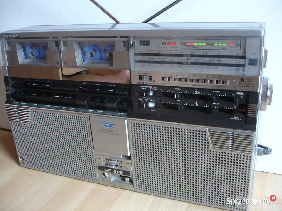 Radiomagnetofon SHARP GF666 Zielona Góra