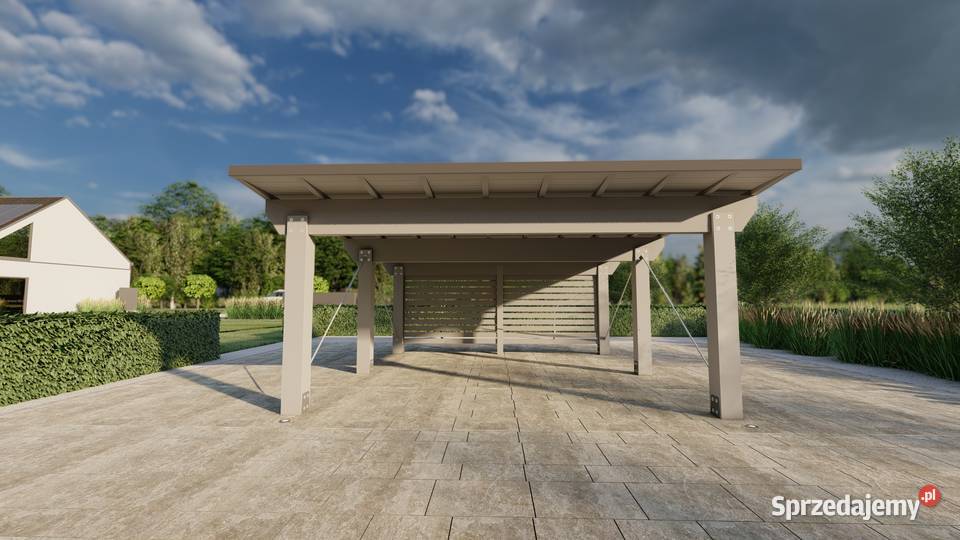 Wiata garażowa Florencja 6M Łącko