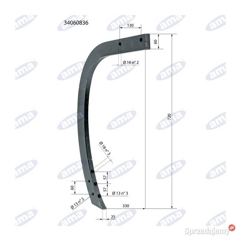 Horsch grządziel 60x25 wysoka 34060836 RC1696 Kamionna sprzedam