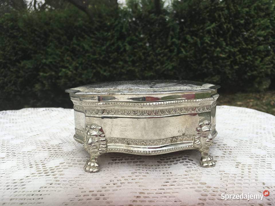 Szkatułka na biżuterę vintage Anglia Kraków