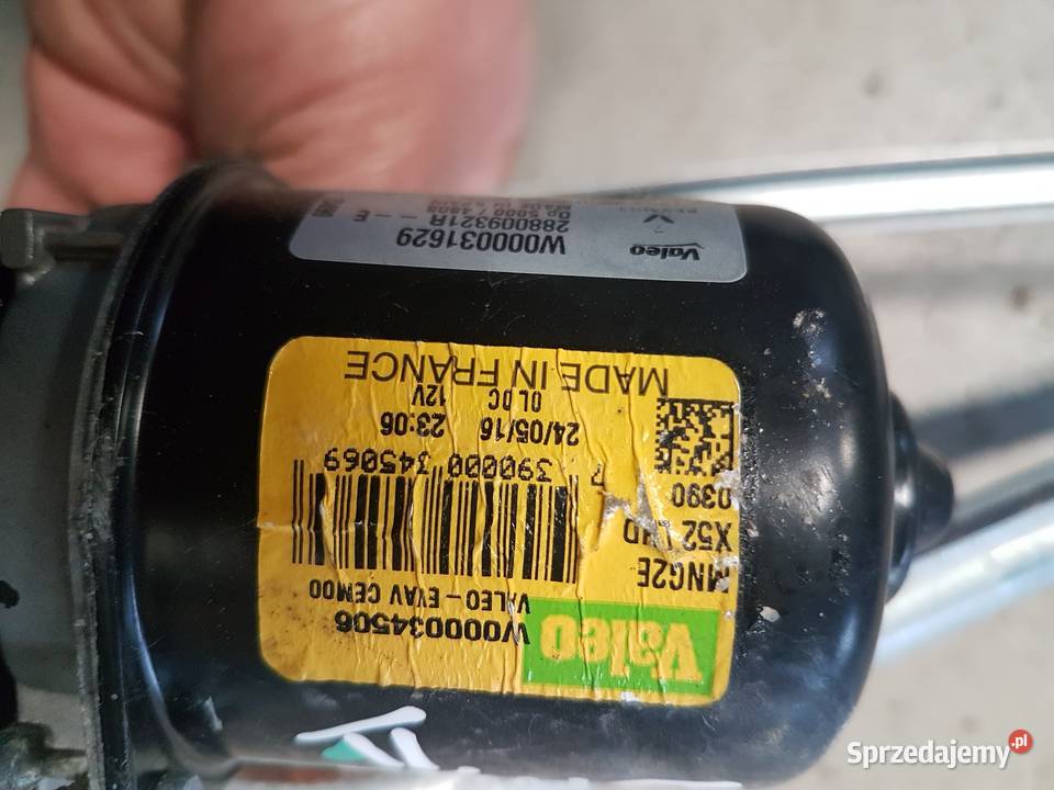 DACIA SANDERO II MECHANIZM WYCIERACZEK SILNIK Turek