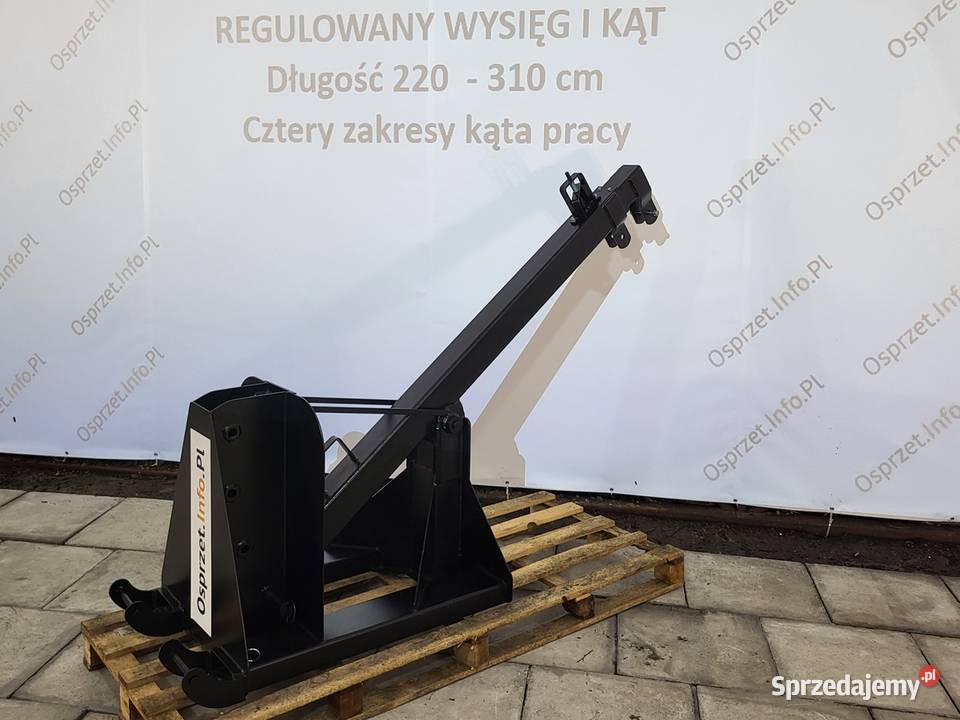 Regulowana przedłużka na widły do palet 23m opolskie