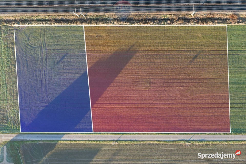 Dwie działki 6859 m w pobliżu Legnicy Siedliska