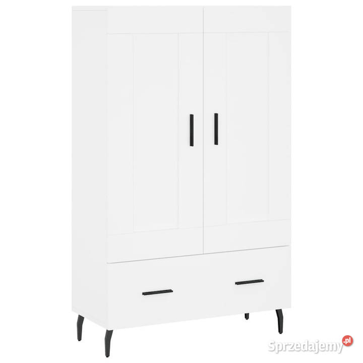 Wysoka szafka biała 695x31x115 materiał Pozostałe Warszawa