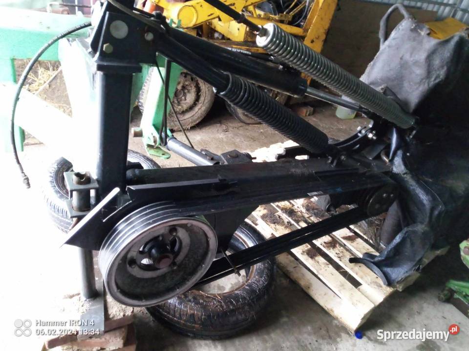 Kosiarka dyskowa deutz fahr sm 528 W całości na uszkodzony