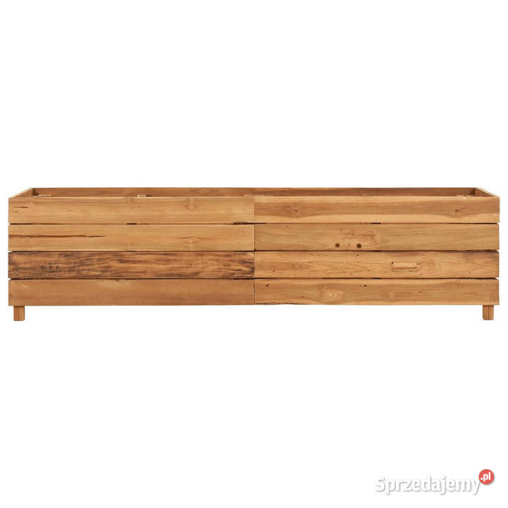 Podwyższona donica 150x40x38 drewno tekowe z Warszawa sprzedam