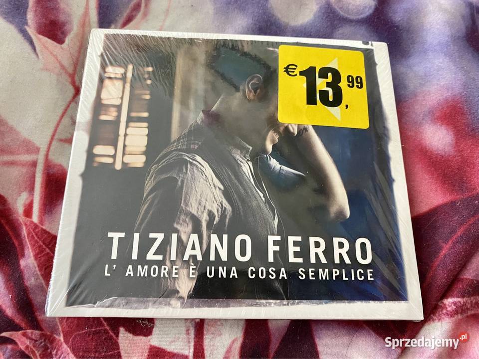Tiziano Ferro LAmore E Una Cosa Semplice płyta Gdynia