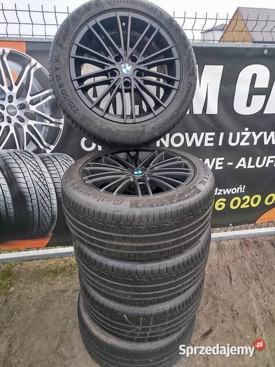 S410 Koła ALUFELGI Uzywane Lato 2255017 5x120 Et Samochodowe
