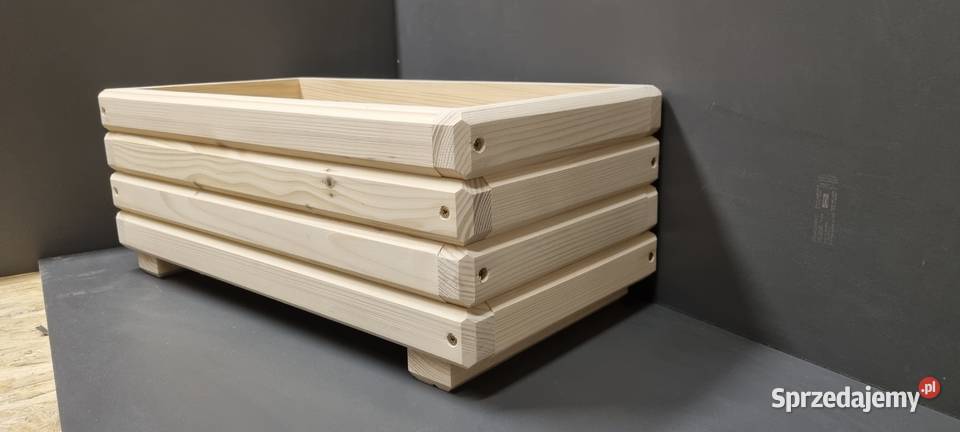 Donica drewniana donice drewniane skrzynka Donice Gorlice