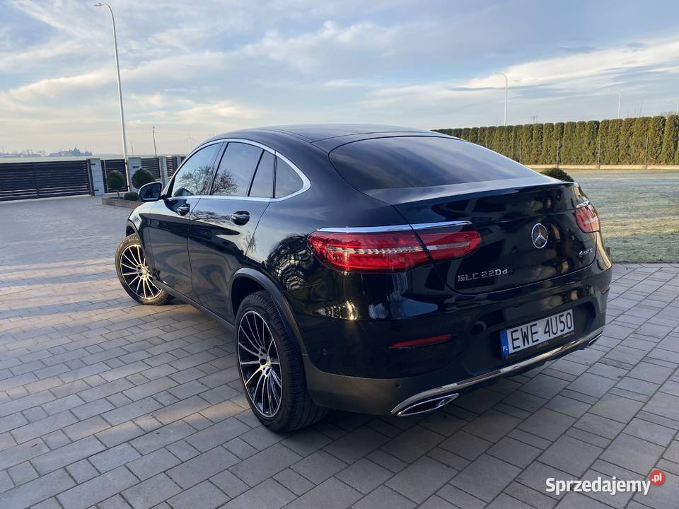 Mercedes Glc coupe faktura VAT pierwszy 170KM wielkopolskie