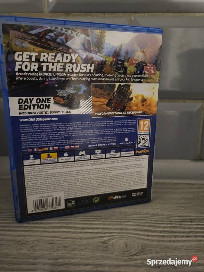 Onrush 4 Kraków sprzedam