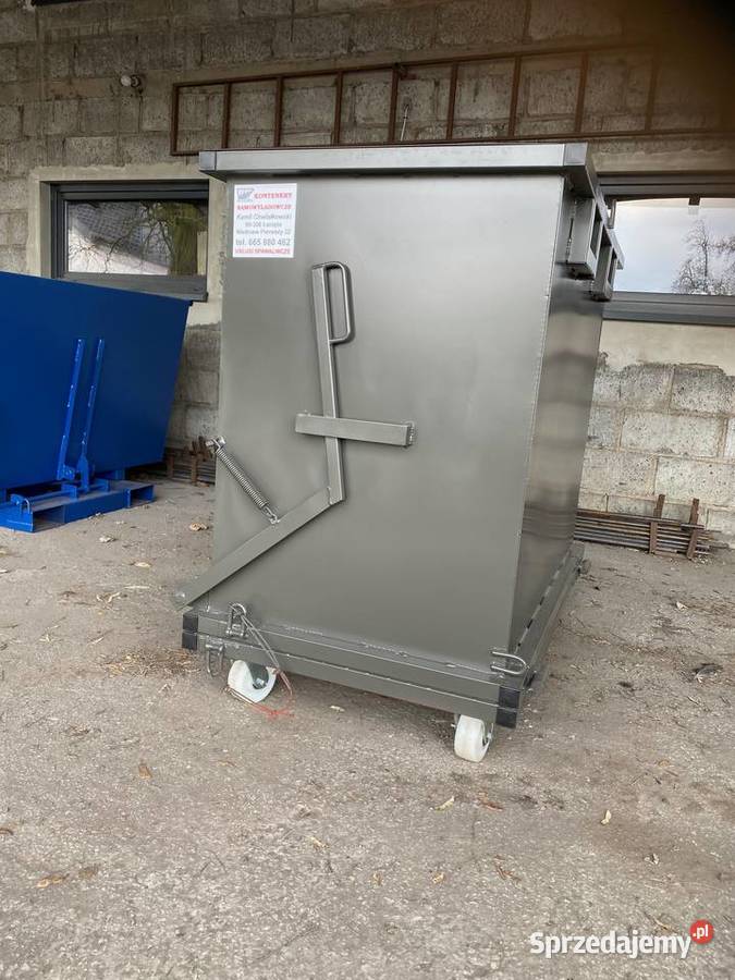 Kontener z otwieranym dnem 15 m3 kontener Niedrzew Pierwszy