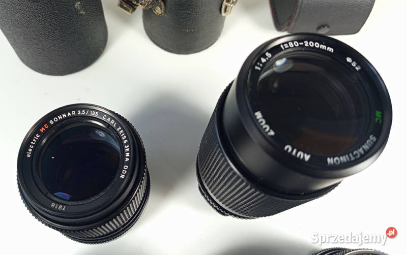 Obiektywy Pancolary Pentacon Sonnar Wrocław