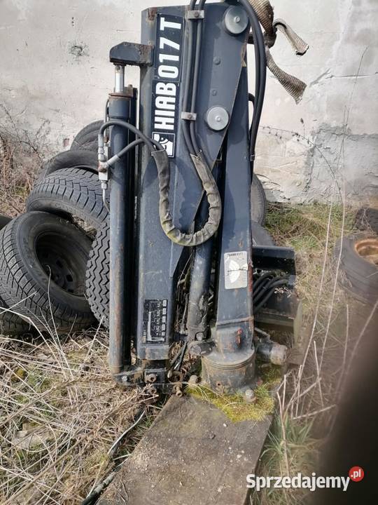 HDS żuraw HIAB 017T Pozostałe dolnośląskie sprzedam