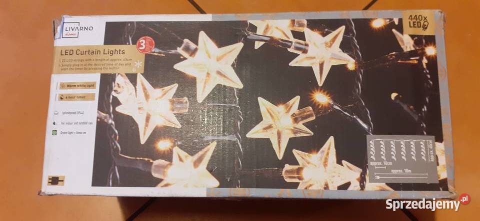 Girlandakurtyna Livarno440 LEDdługość Tuszkowo