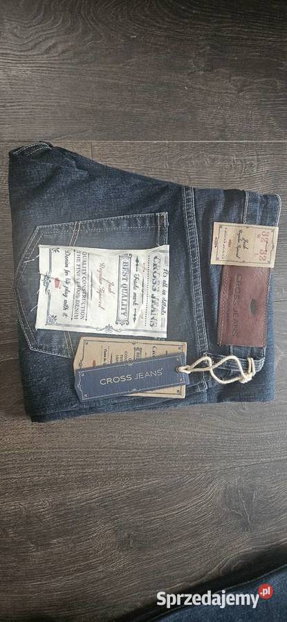 Spodnie Jeans CROSS Regular Tapered NOWE mazowieckie Książenice