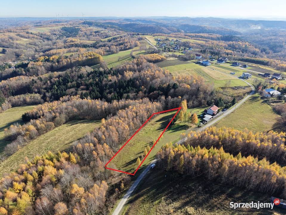Działka pod rekreacje Gwożnica Górna 3700m2 Gwoźnica Górna