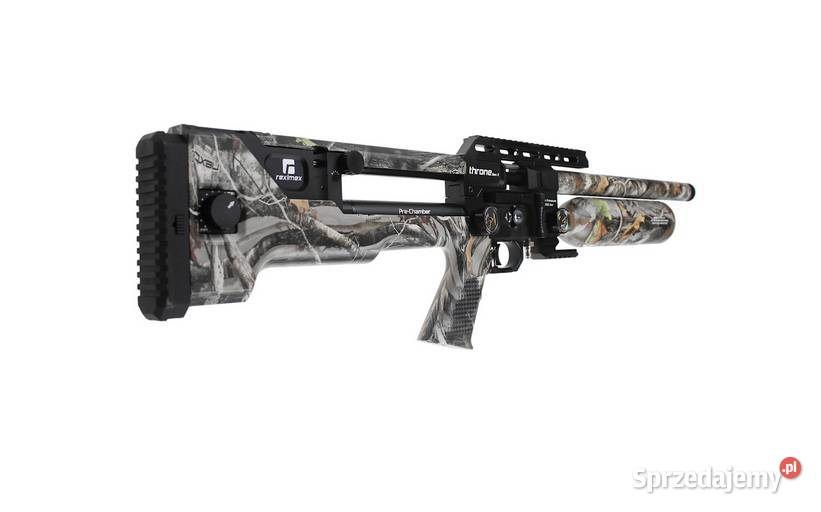 Wiatrówka PCP Reximex Throne Gen 2 G1 Camo 55 mm Trzcianka