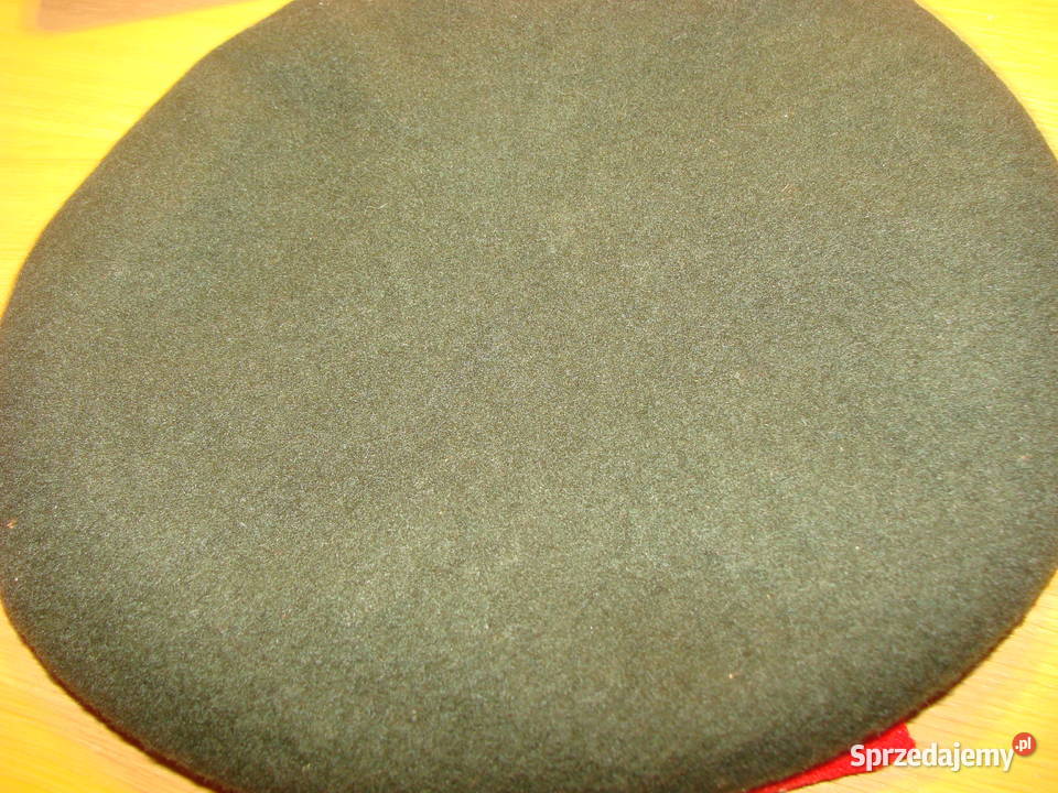 zielony holenderski beret wojskowy pomorskie Pruszcz Gdański
