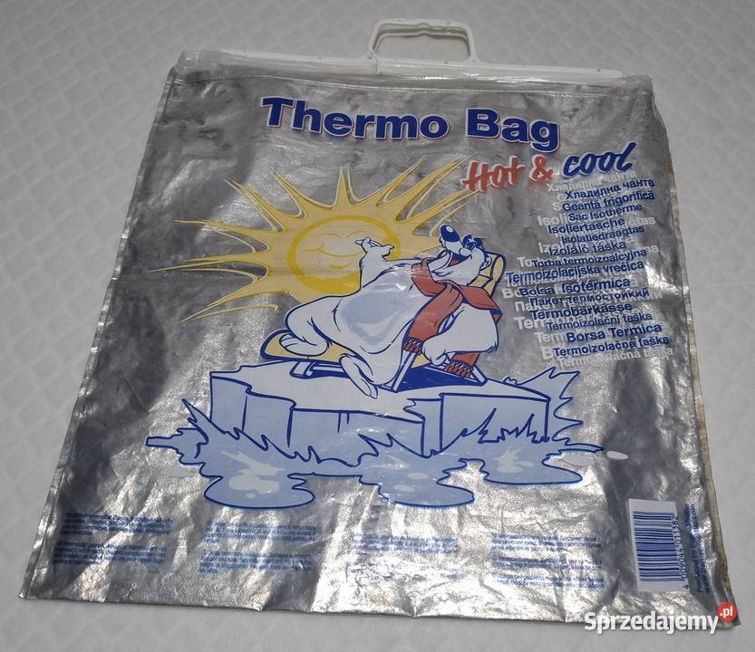 Torba termiczna miś polarny termo na zakupy