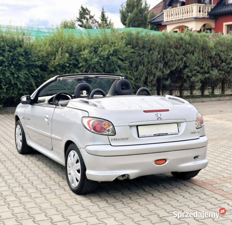 Peugeot 206 CC Klima Cabrio nieuszkodzony małopolskie Nowy Sącz