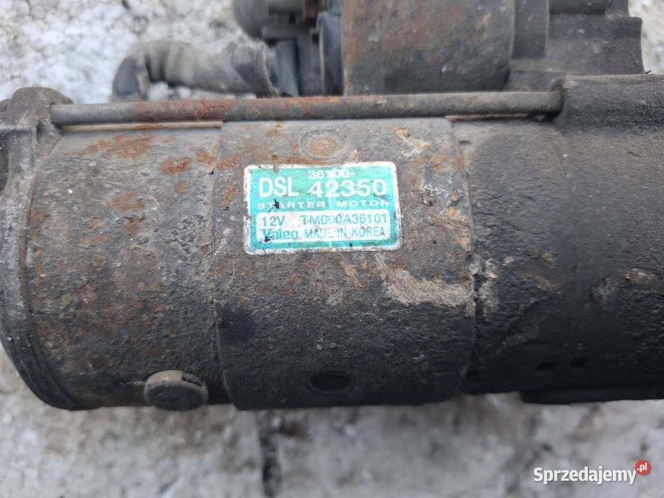 Rozrusznik Kia 2500 TM000A36101 Wisznice