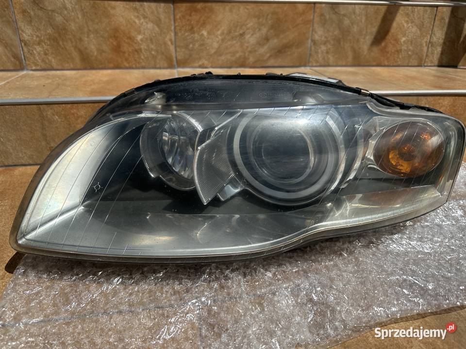 Lampa lewy przód biksenon Audi A4 B7 europa Jędrzejów