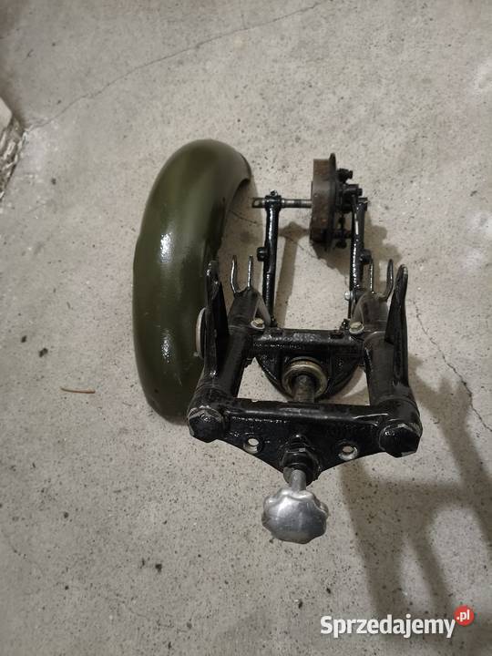 Przednie zawieszenie na wahaczu Dniepr MT Leszno