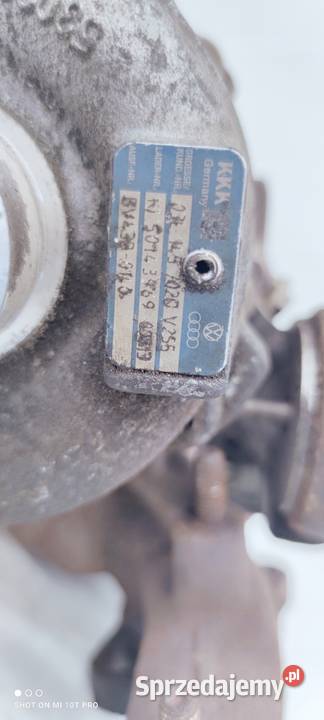 TURBOSPRĘŻARKA VW AUDI A4 A6 A5 03L145702D 20 sprzedam