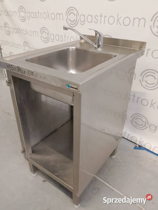 STÓŁ ZE ZLEWEM KOMAT 50X70X85 Gastronomia Wrocław sprzedam