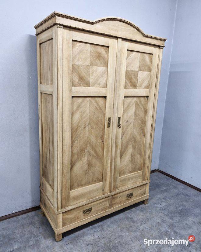Dębowa szafa ludwikowska ponad 100letni antyk 2 mazowieckie Marki