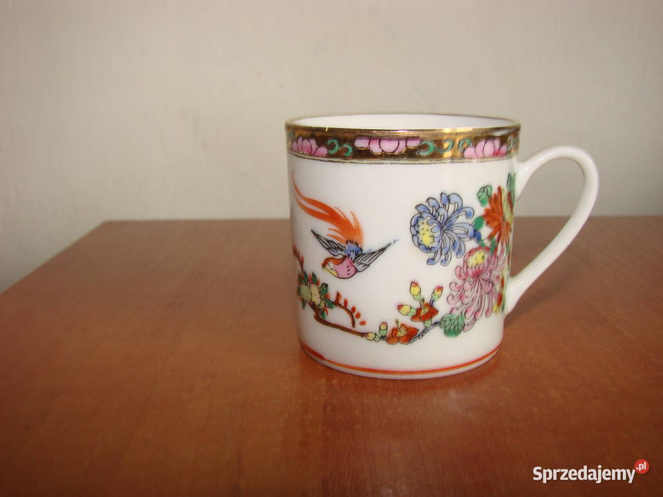 mała porcelanowa chińska filiżanka Pruszcz Gdański