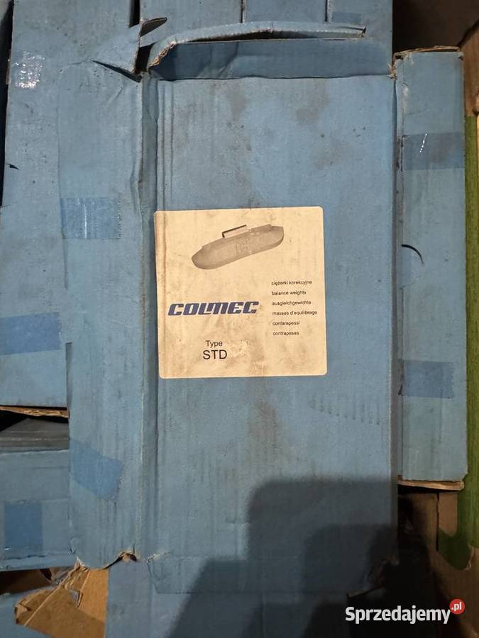 Ciężarki korekcyjne nabijane Colmec Ciężarki do felg pomorskie Jeleńska Huta