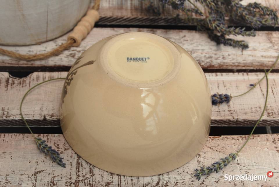 Miska Banquet Alia Creamy ceramika beż 680 ml lubelskie Lublin