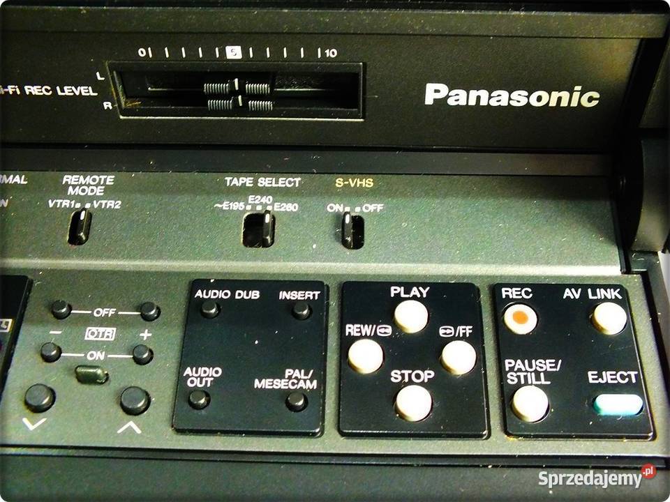 Panasonic NVFS Magnetowid Video HiFi Stereo HQ