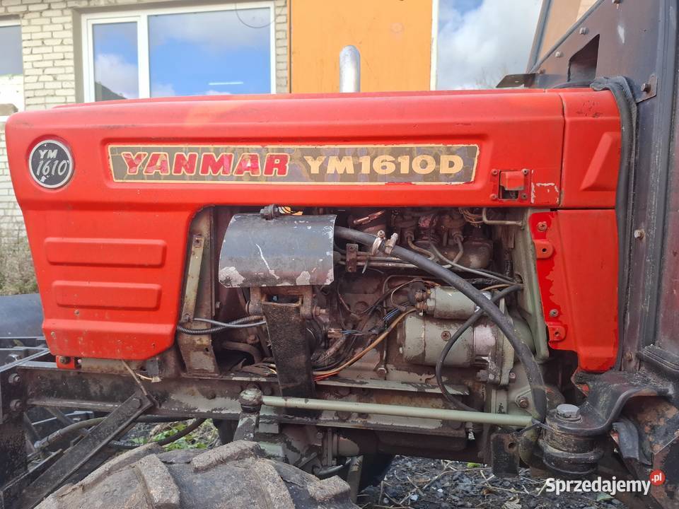 Ciągnik YANMAR YM1610 D z pługiem i piaskarką podkarpackie Jasło