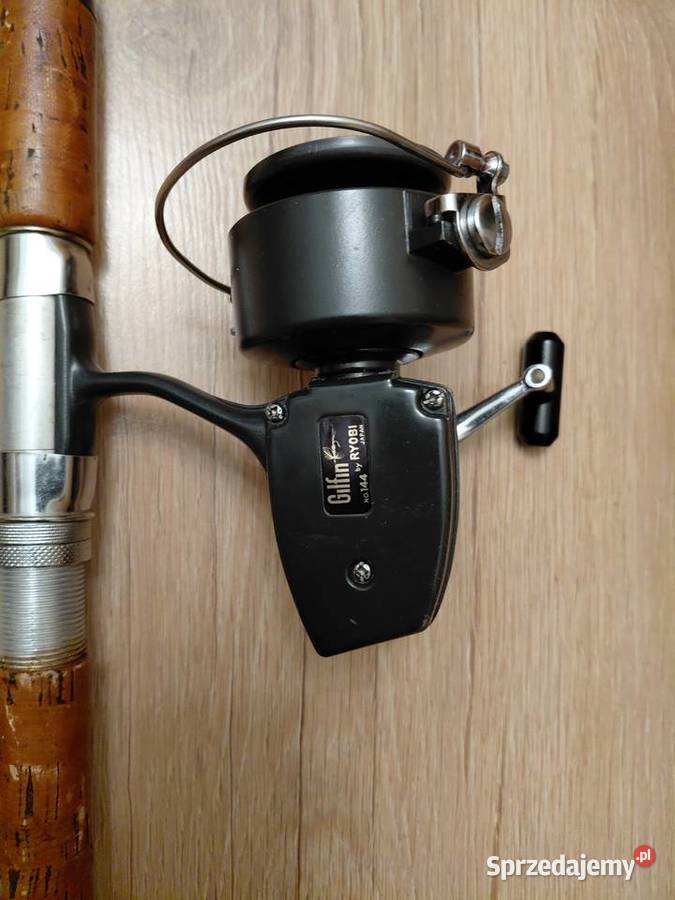 Wędka vintage Sportex i kołowrotek Ryobi Gilfin Gostynin