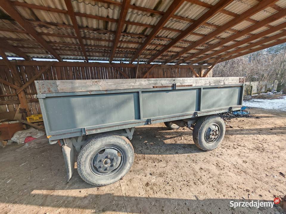 Przyczepa ciężarowa rolnicza nieuszkodzony Dzierzków