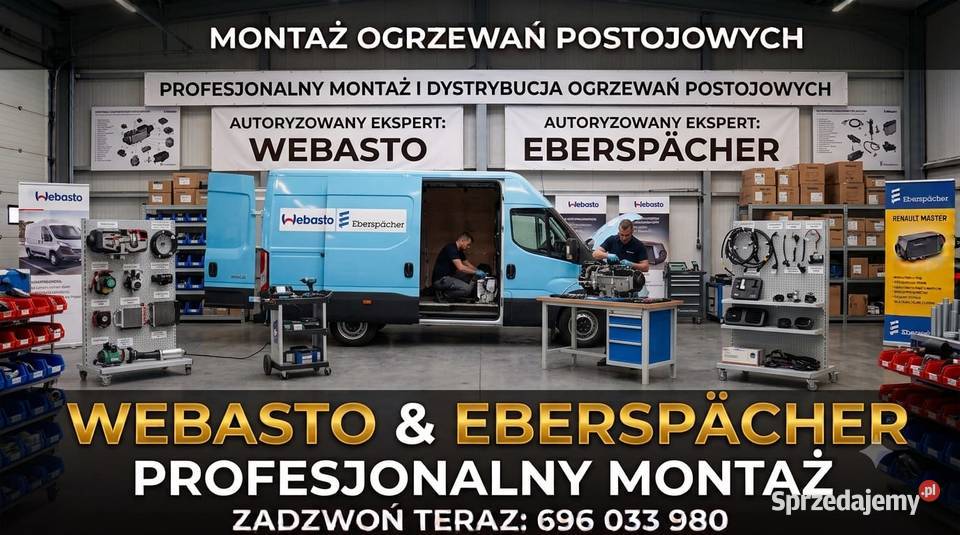 Webasto Eberspacher Seria Montaż Naprawa 1224V Katowice