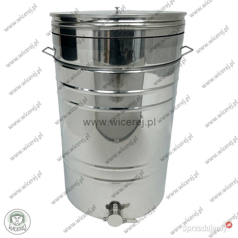 Nierdzewny Odstojnik na miód 150L z Sitem i