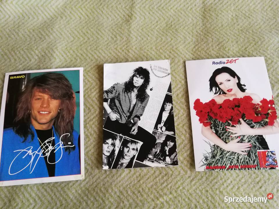 Kora Maanam Bon Jovi Rock pamiątki muzyczne Szczecin