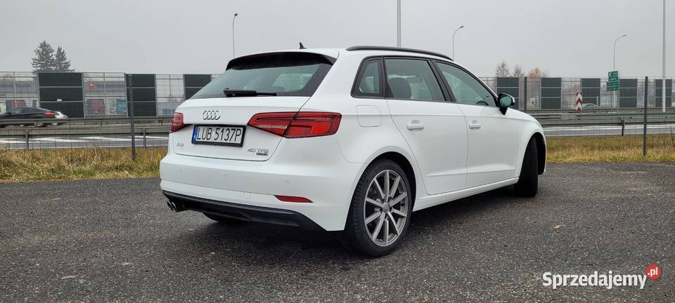 Audi A3 8V FL 40 TFSI S Tronic Quattro tempomat Lublin