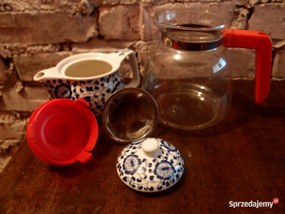 Okres PRL Dzbanek czajniczek do herbaty Pozostałe Łódź