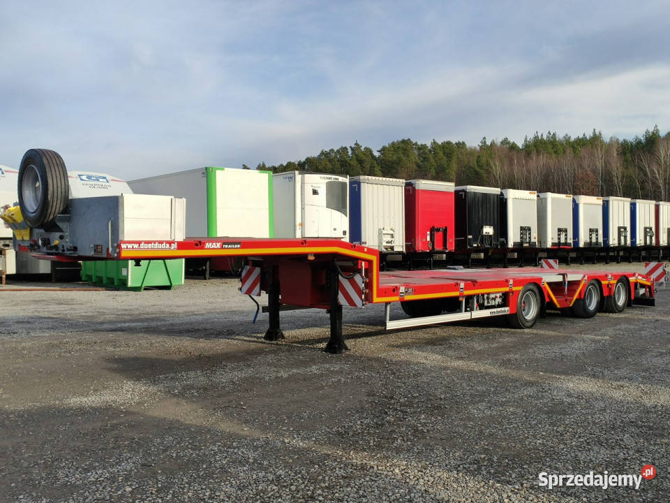niskopodwoziowa Trailer 3Osie Oś skrętna Oś Rok produkcji 2018 Widełki
