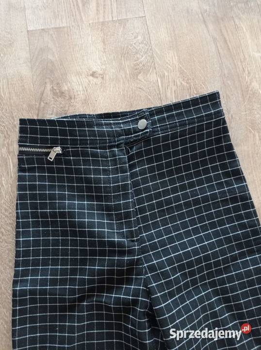 Spodnie w kratkę marki HM Hajnówka sprzedam