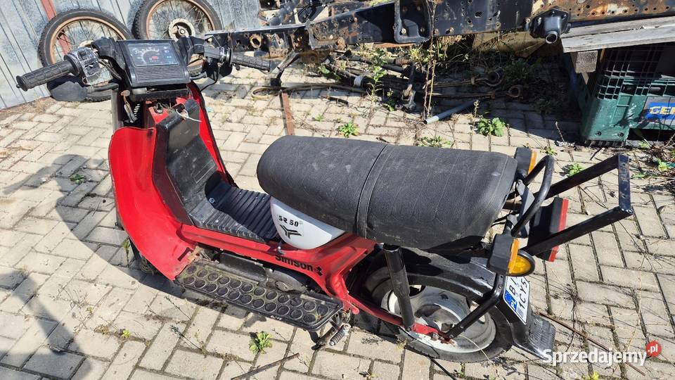 Simsona zarejestrowany Rok produkcji 1990 Simson Kleosin